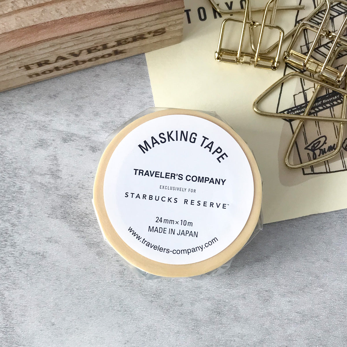 Traveler's Company: Starbucks Reserve Roastery Masking Tape Nakameguro - Art Bloss