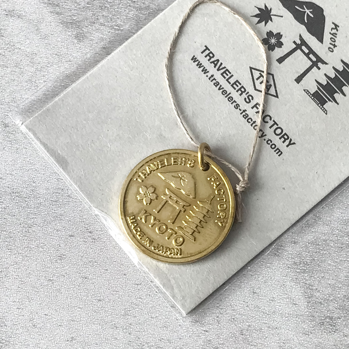 Traveler's Company: Brass tag Kyoto Edition - Art Bloss