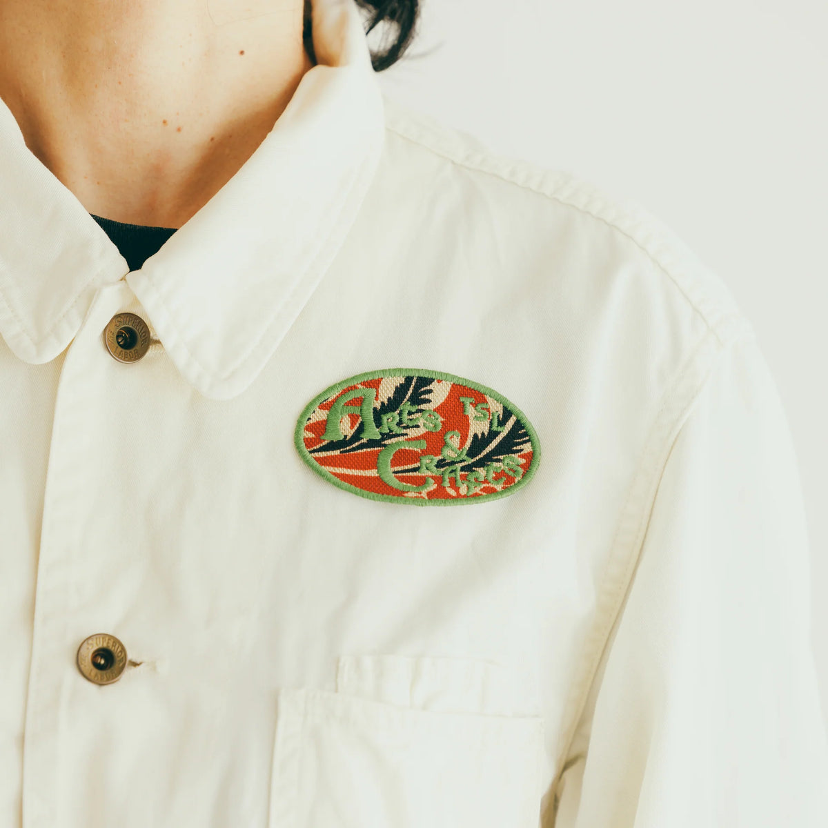 The Superior Labor TSL Patch William Morris IV Green - Art Bloss