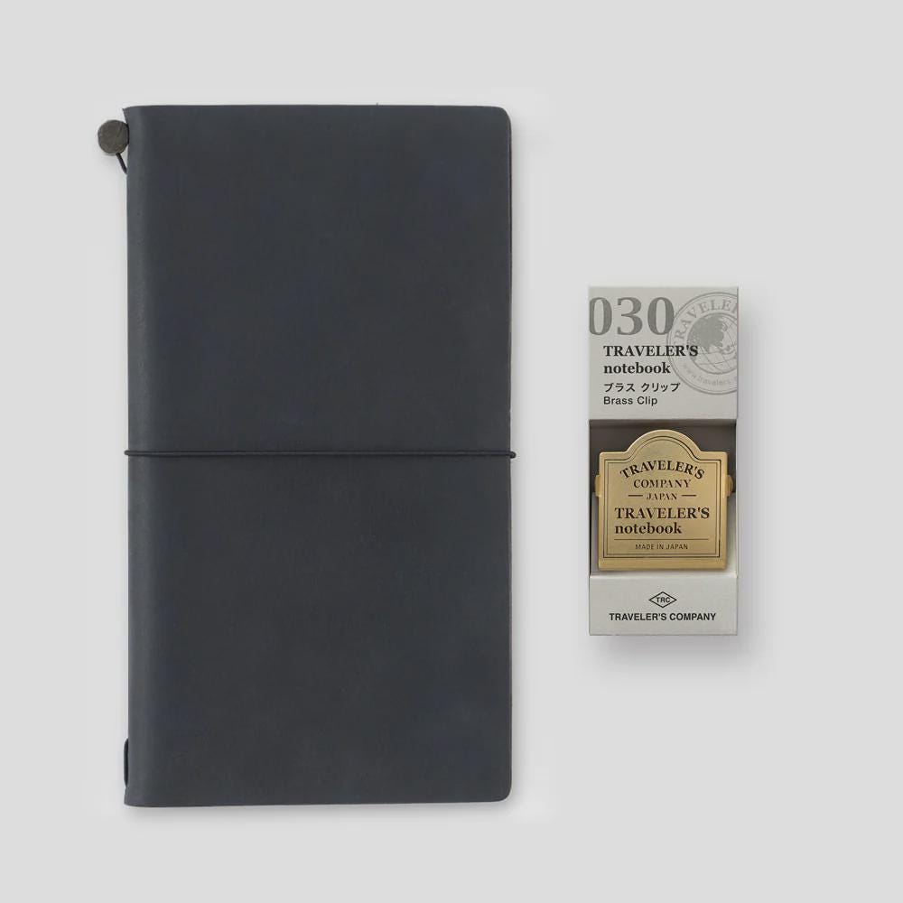 Traveler's Notebook Brass Clip: Traveler's Company - Art Bloss