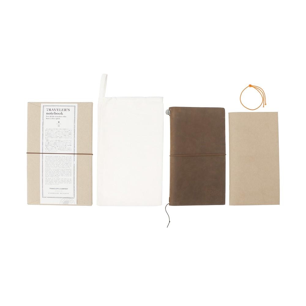 Traveler's Company: Starbucks Reserve Roastery Traveler's Notebook Brown - Art Bloss