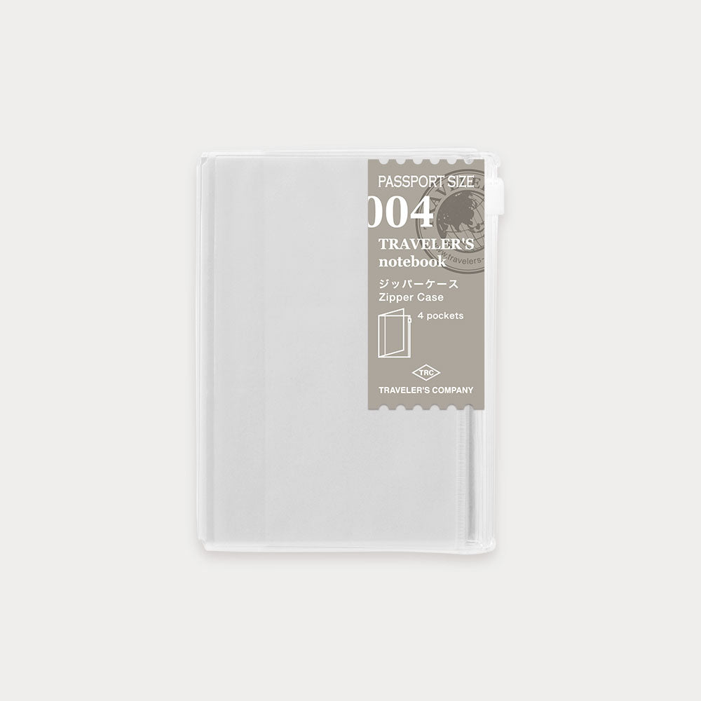 Traveler's Company: Traveler's Notebook Passport Size Refill, Zipper - Art Bloss