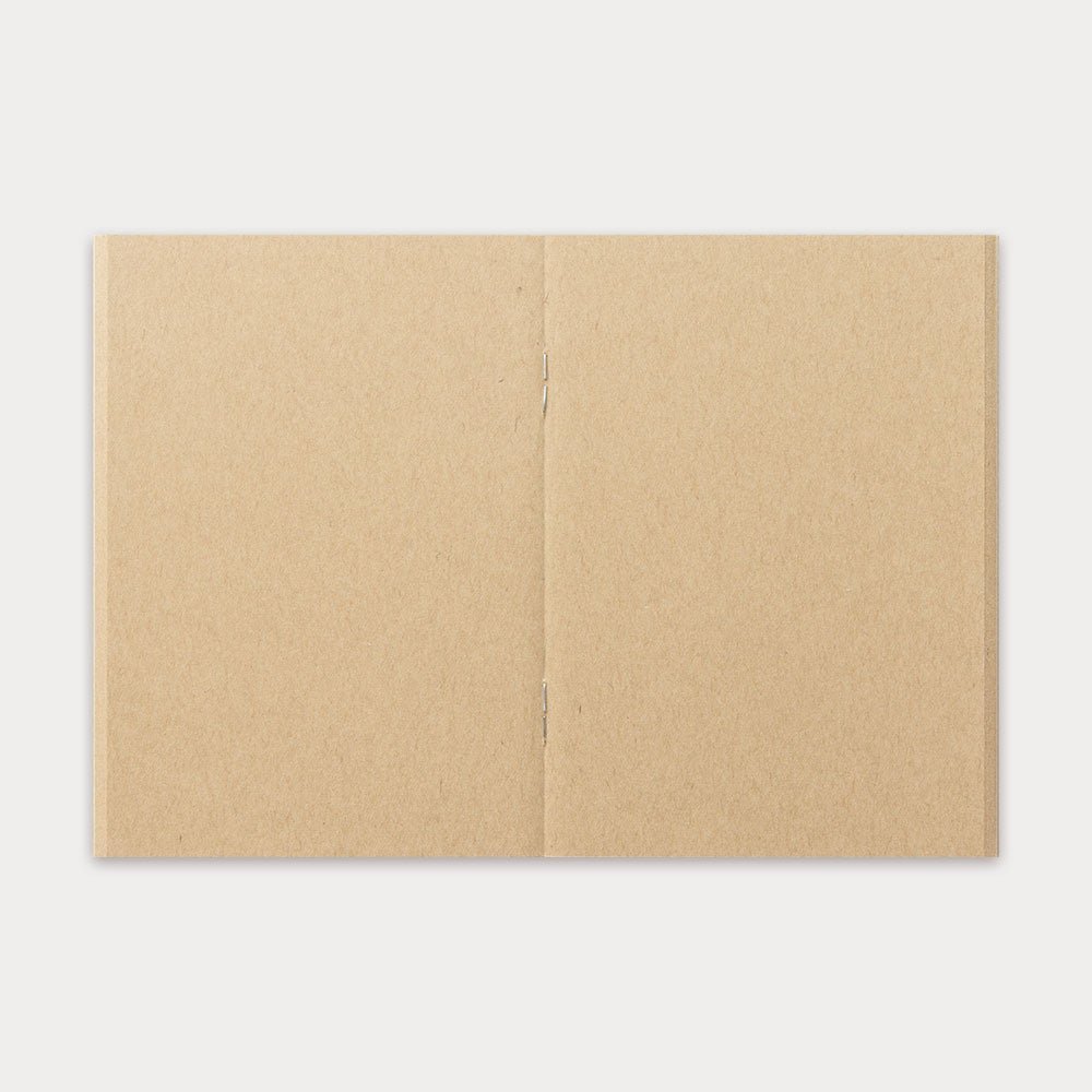 Traveler's Company: Traveler's Notebook Passport Size Refill, Kraft Paper - Art Bloss