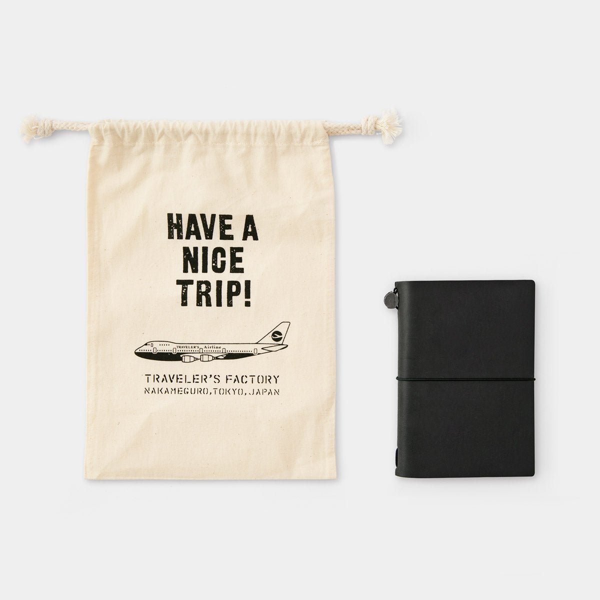 Traveler's Company: Gift Bag Nice Trip Pattern M - Art Bloss