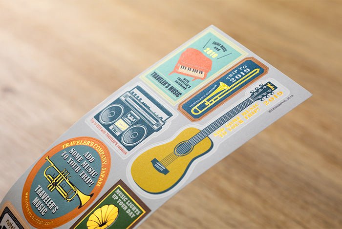 Traveler's Notebook Customized Stickers for 2019 Diary: Traveler's Company - Art Bloss