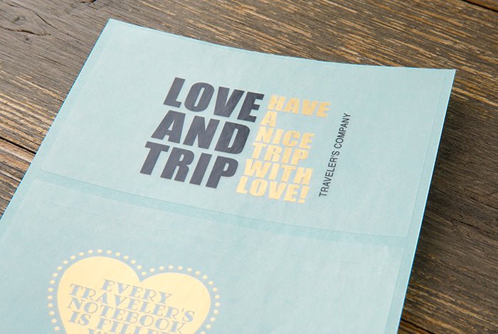 Traveler's Notebook Customized Stickers for 2025 Diary: Traveler's Company - Art Bloss