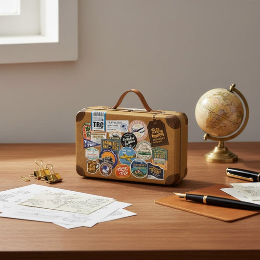 Traveler's Company: Traveler's Notebook 20th Anniversary Customization Set - Art Bloss