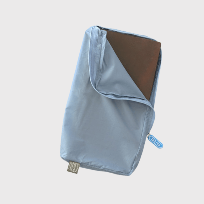 Traveler's Company: TF TO&FRO Traveler's Notebook Organizer, Blue Gray - Art Bloss