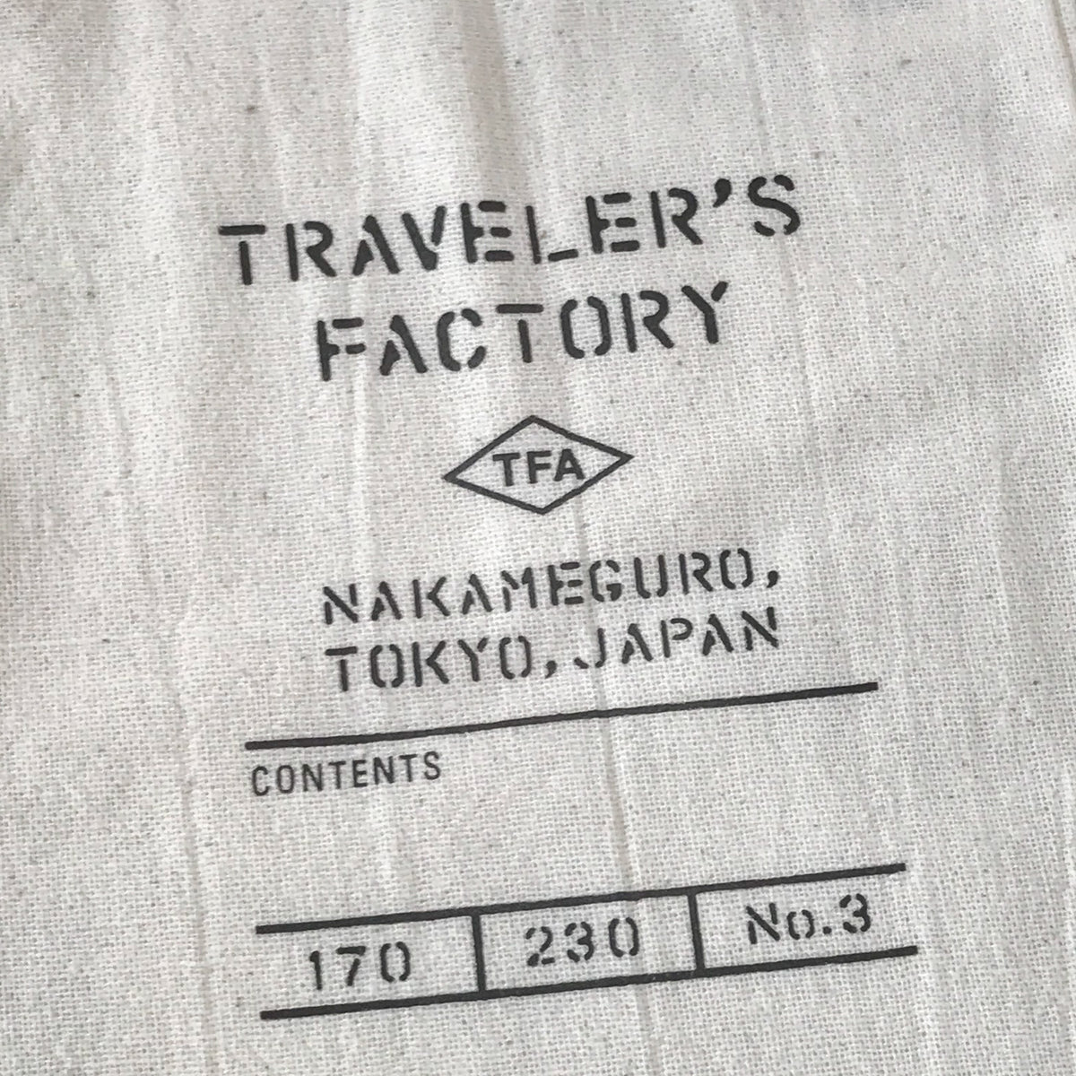 Traveler's Company: Storage Bag - Art Bloss