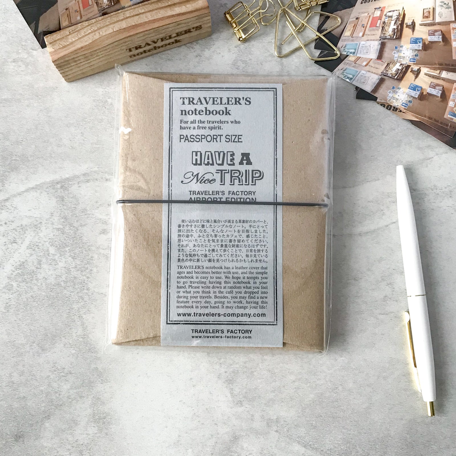 Traveler Factory Traveler's Notebook Airport Edition : Traveler's Company hero shot