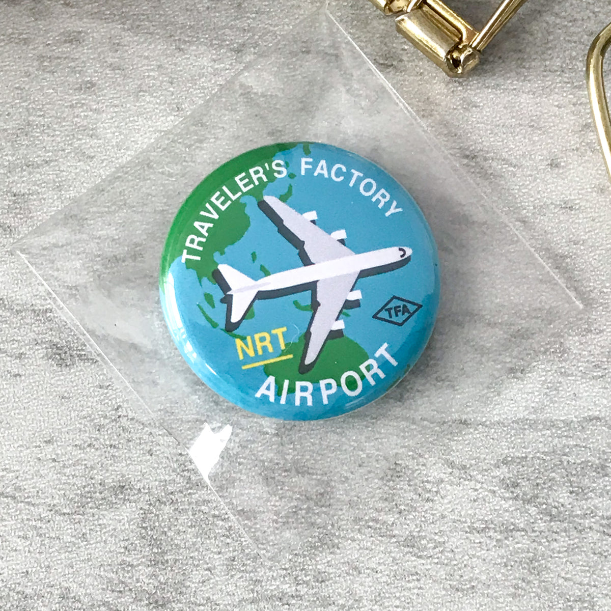 Traveler's Company: Traveler's Badge (Narita Limited) Charm - Art Bloss