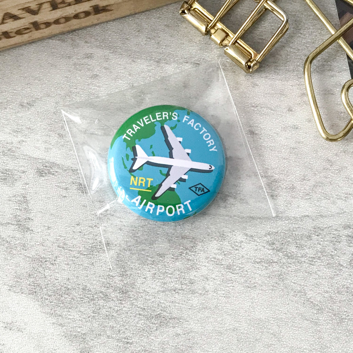 Traveler's Company: Traveler's Badge (Narita Limited) Charm - Art Bloss