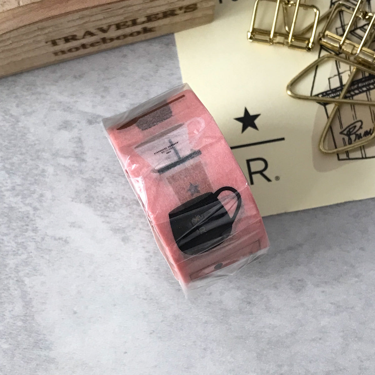 Traveler's Company: Starbucks Reserve Roastery Masking Tape - Art Bloss