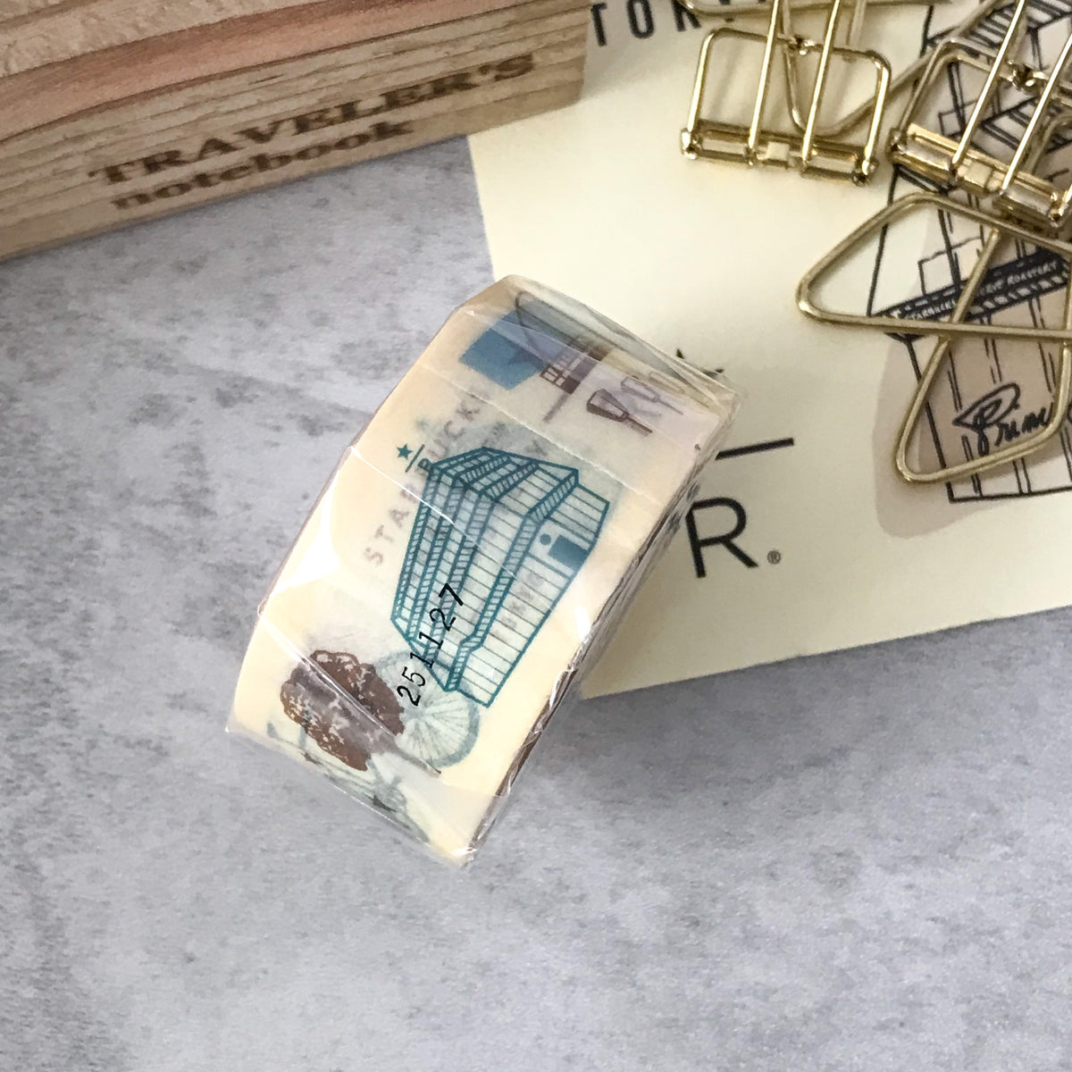 Traveler's Company: Starbucks Reserve Roastery Masking Tape Nakameguro - Art Bloss