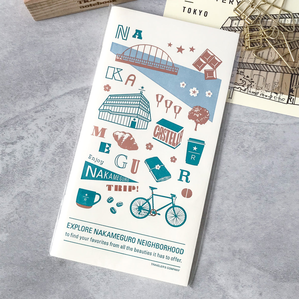 Traveler's Company x Starbucks Reserve Roastery Traveler's Notebook: Refill, Nakameguro - Art Bloss
