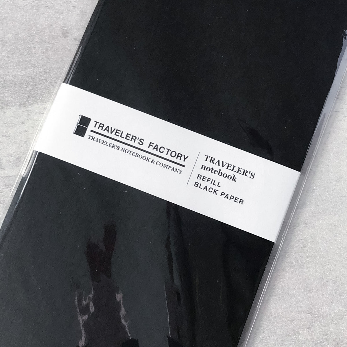 Traveler's Company: TF Traveler's Notebook Refill Black - Art Bloss