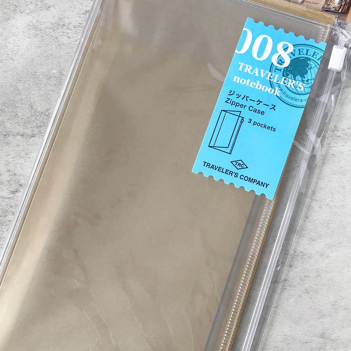 Traveler's Company: Traveler's Notebook Refill Zipper Case - Art Bloss