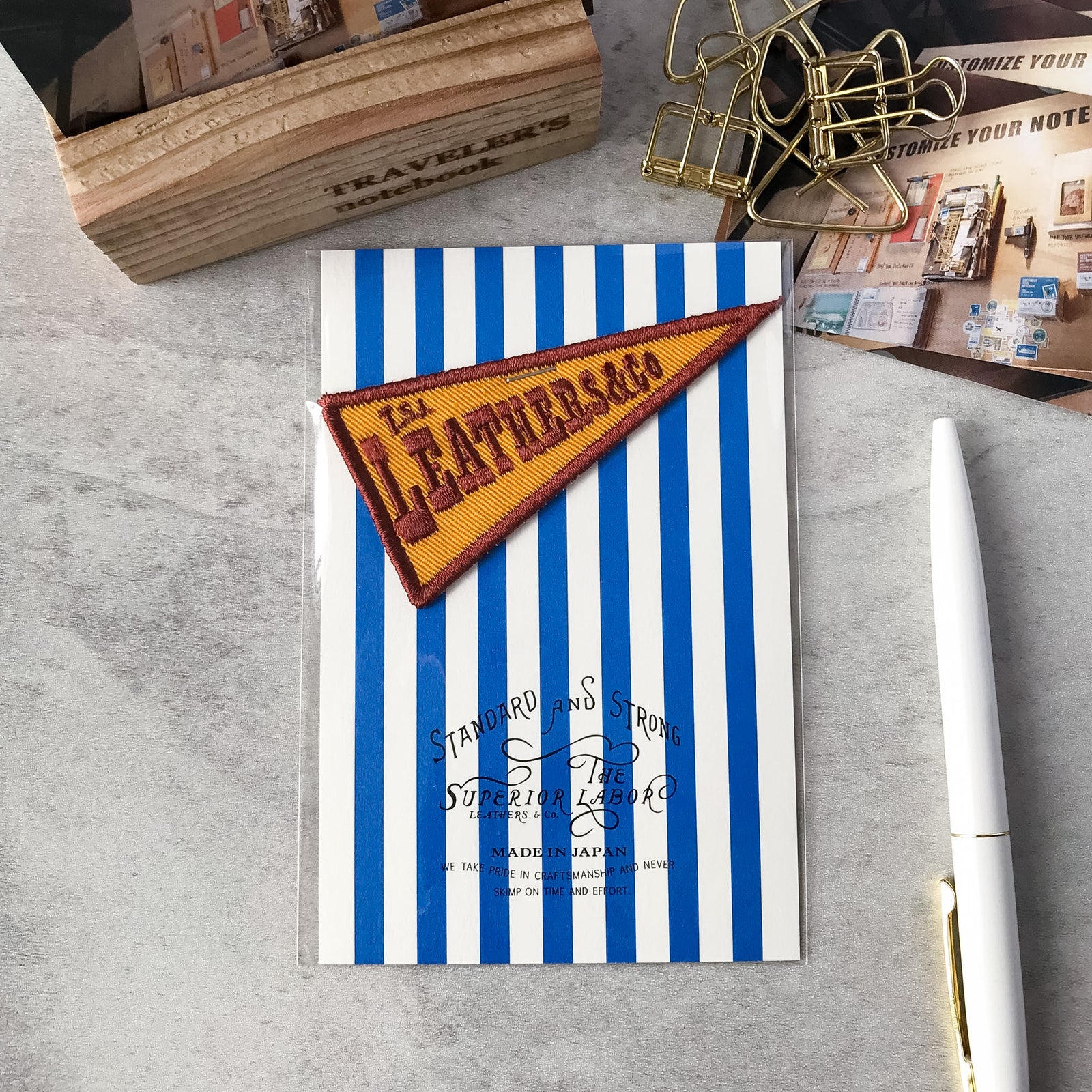 The Superior Labor Traveler's Factory: The Superior Labor TSL Patch Flag Yellow hero shot