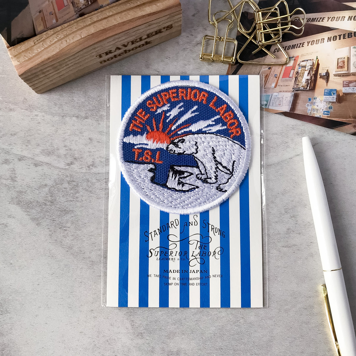 Traveler's Factory: The Superior Labor TSL Patch Polar Bear - Art Bloss
