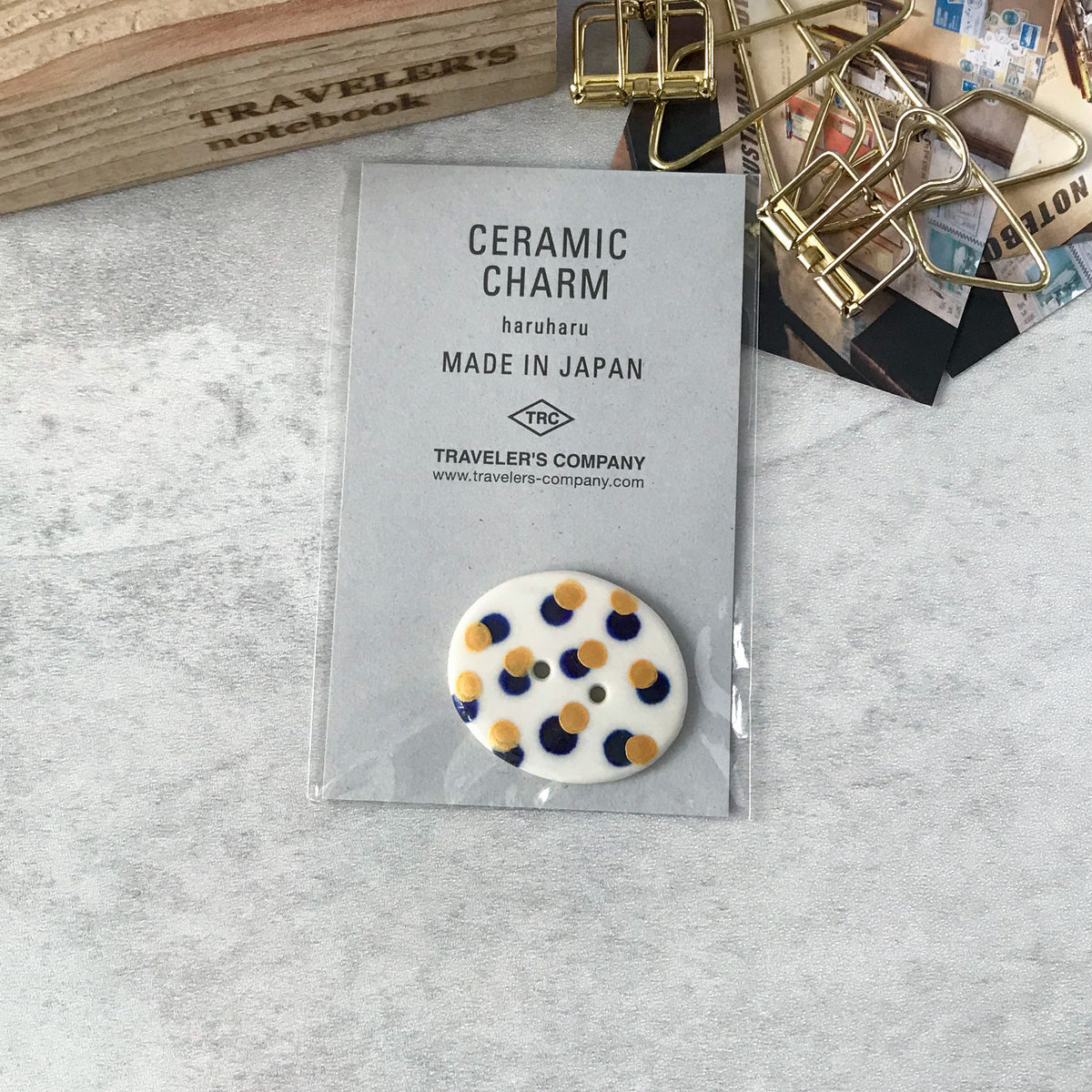 Traveler's Company: Charm Ceramic Dots - Art Bloss