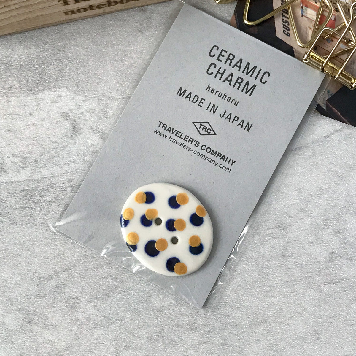 Traveler's Company: Charm Ceramic Dots - Art Bloss