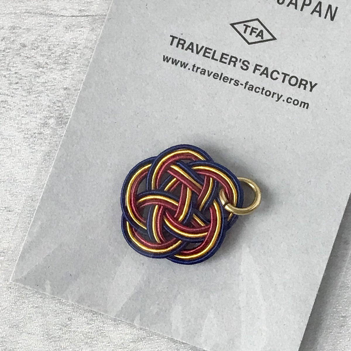 Traveler's Company: TF Charm Mizuhiki Navy Blue - Art Bloss
