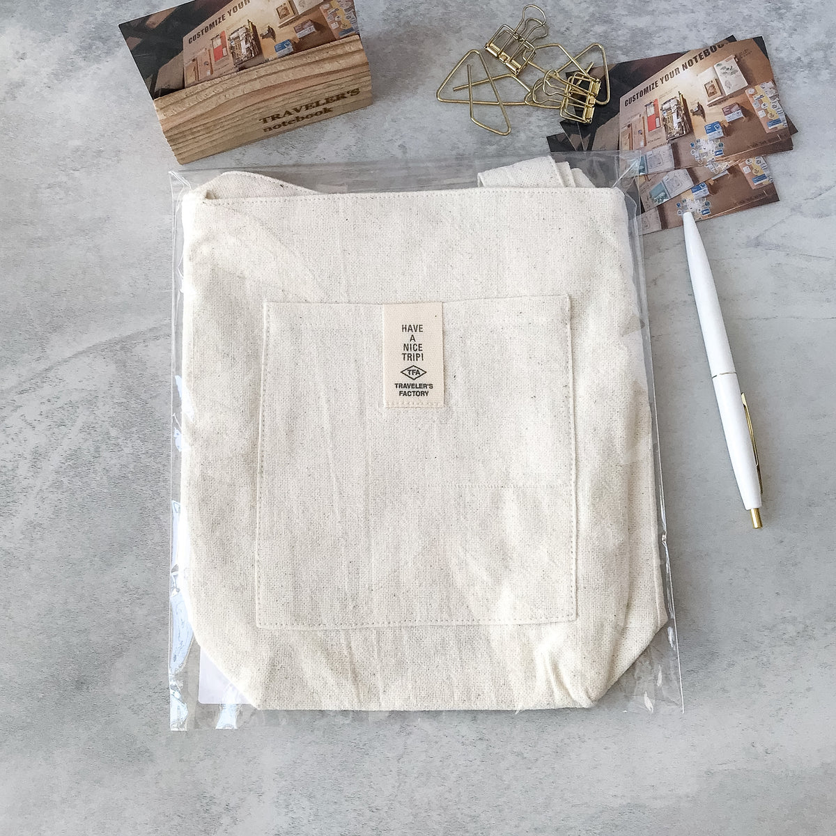 Traveler's Company: TF Sacoche Natural - Art Bloss