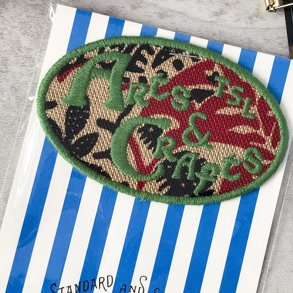 The Superior Labor TSL Patch William Morris IV Green - Art Bloss