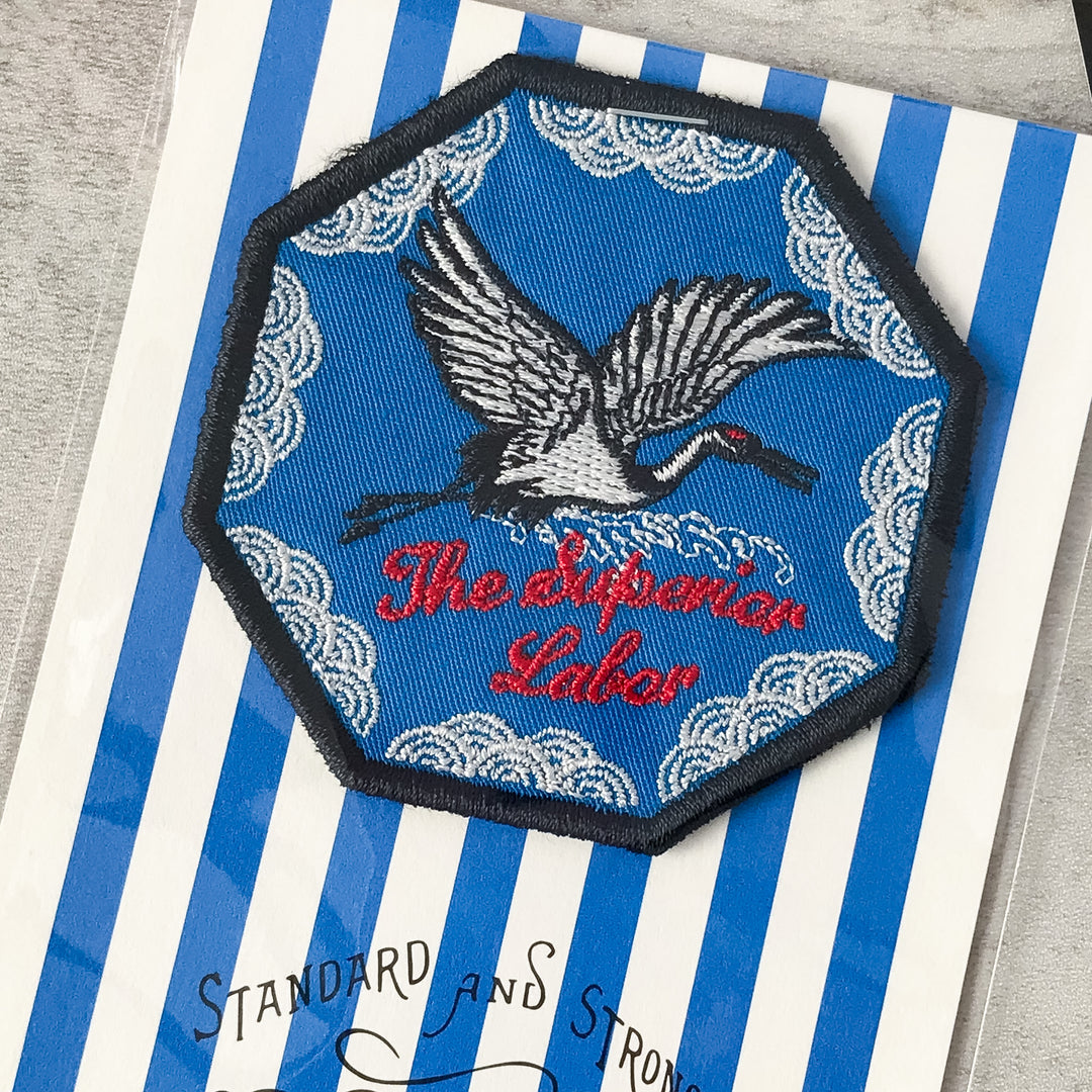 The Superior Labor Crane Patch