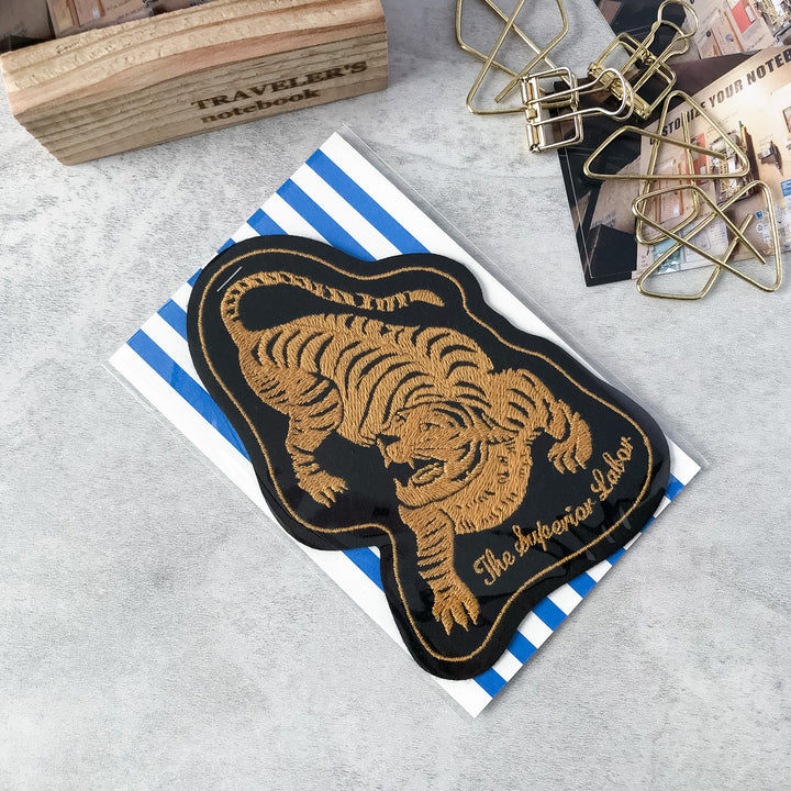 The Superior Labor The Superior Labor Tiger Patch Black front view