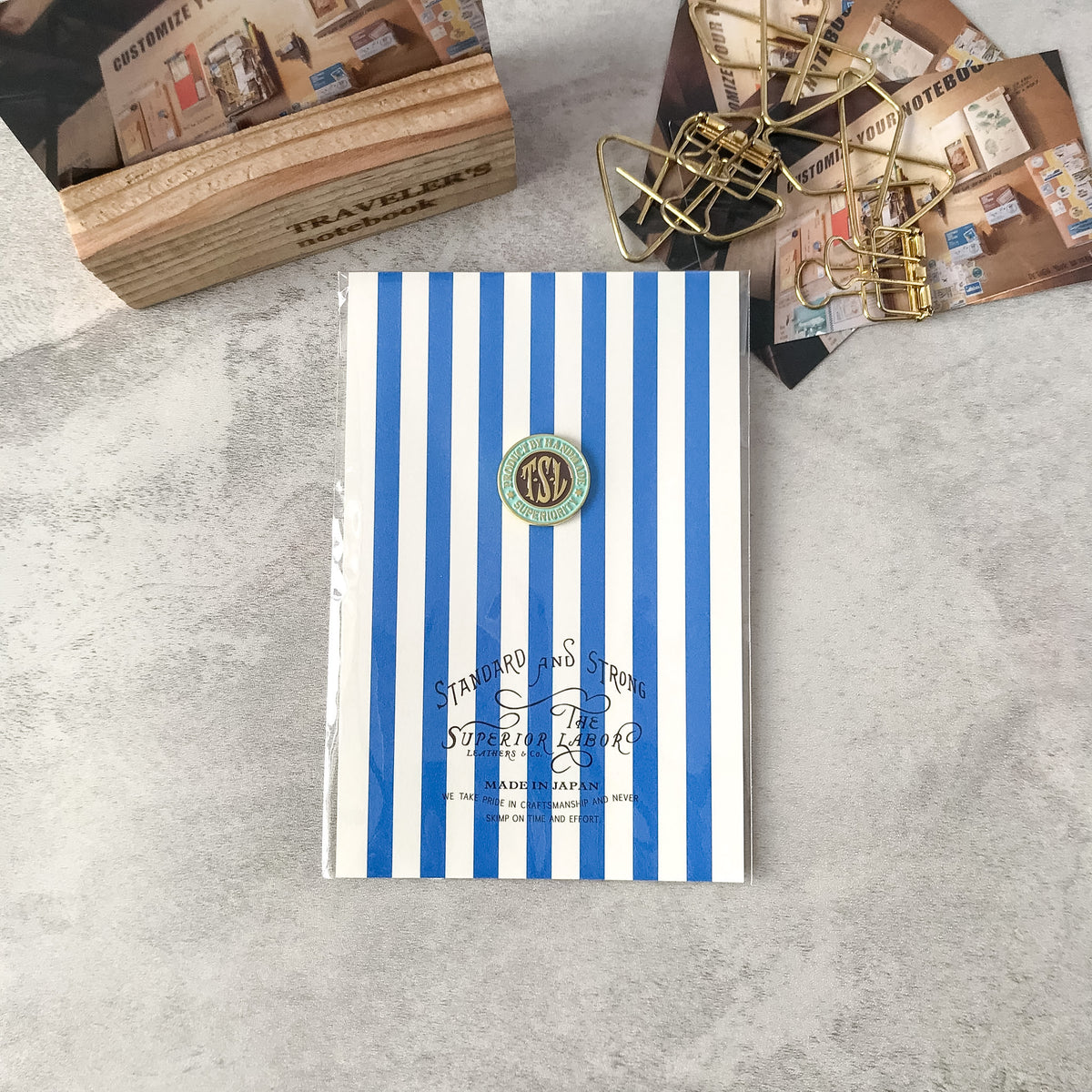 Journal and Scrapbook: The Superior Labor Logo Concho Choco Mint - Art Bloss