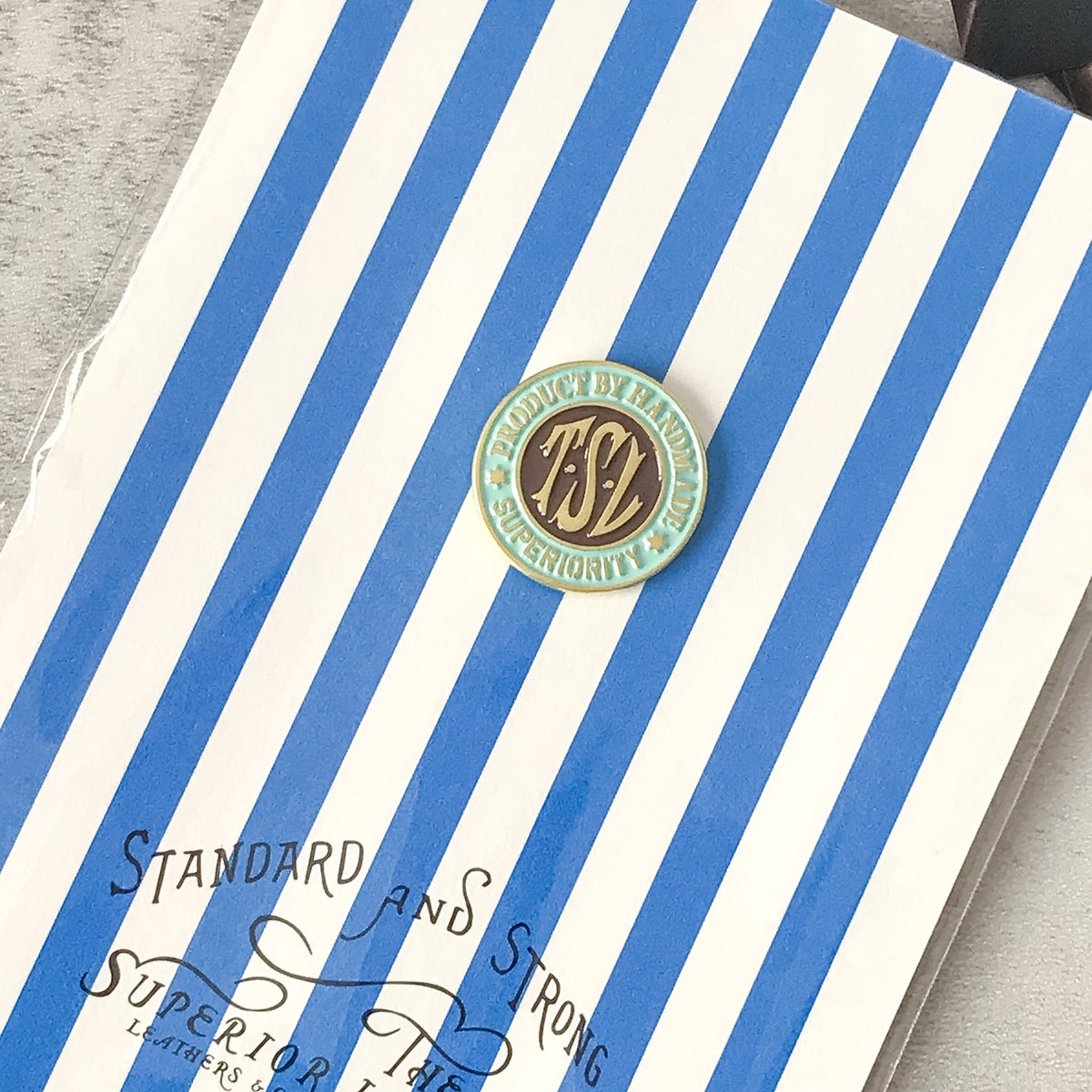 Journal and Scrapbook: The Superior Labor Logo Concho Choco Mint - Art Bloss