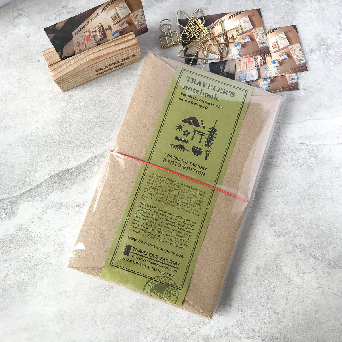 Traveler's Notebook Kyoto Edition : Traveler's Company: - Art Bloss