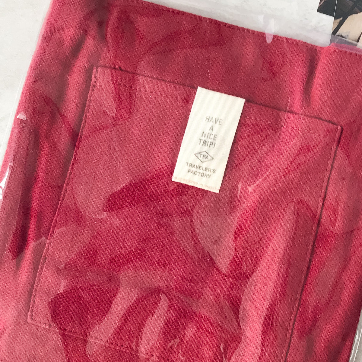 Traveler's Company: TF Sacoche Red - Art Bloss