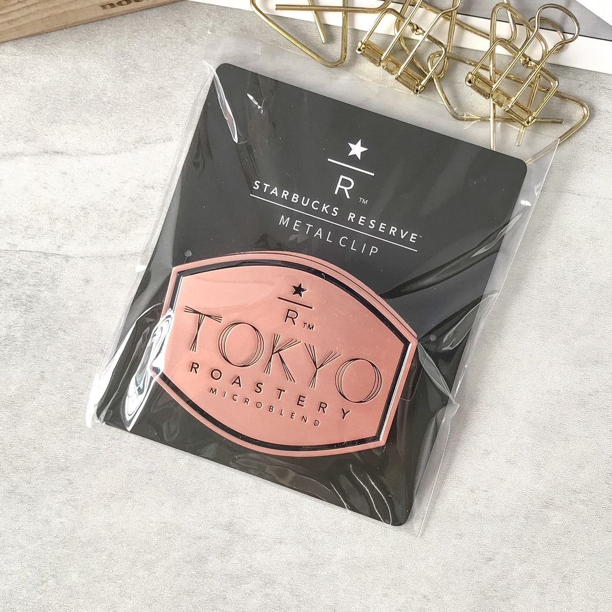 Traveler's Company x TOKYO ROASTERY MICROBLEND Coffee Bag Clip - Art Bloss