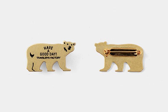 Traveler's Company: Brass Badge Bear - Art Bloss