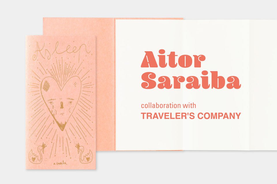 Traveler's Company: Aitor Saraiba ? TRC Collaboration Refill - Art Bloss