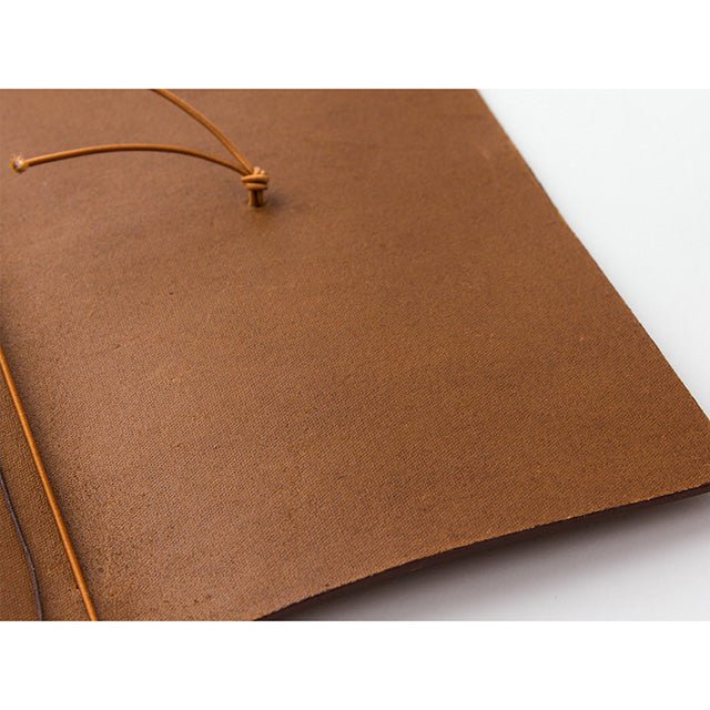 Traveler's Company: Leather Journal Traveler's Notebook Regular Size Camel - Art Bloss