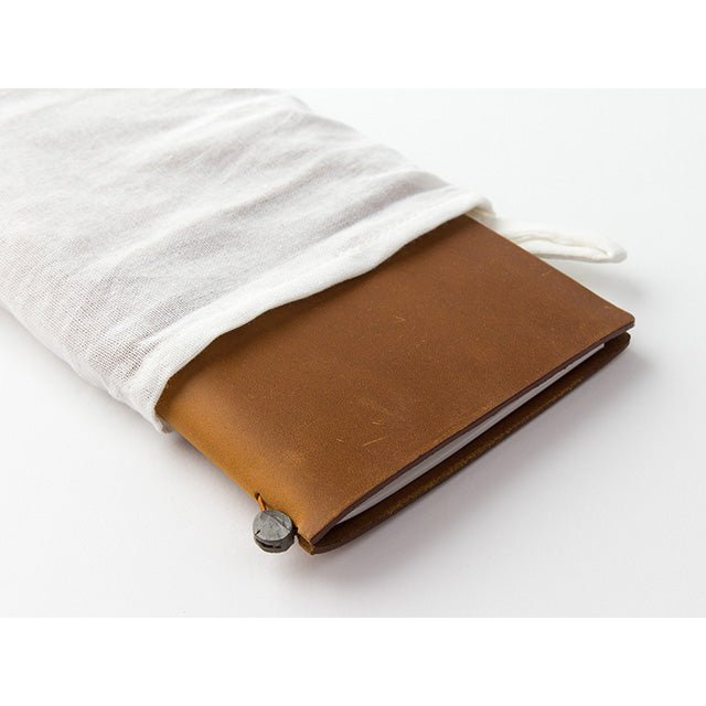 Traveler's Company: Leather Journal Traveler's Notebook Regular Size Camel - Art Bloss