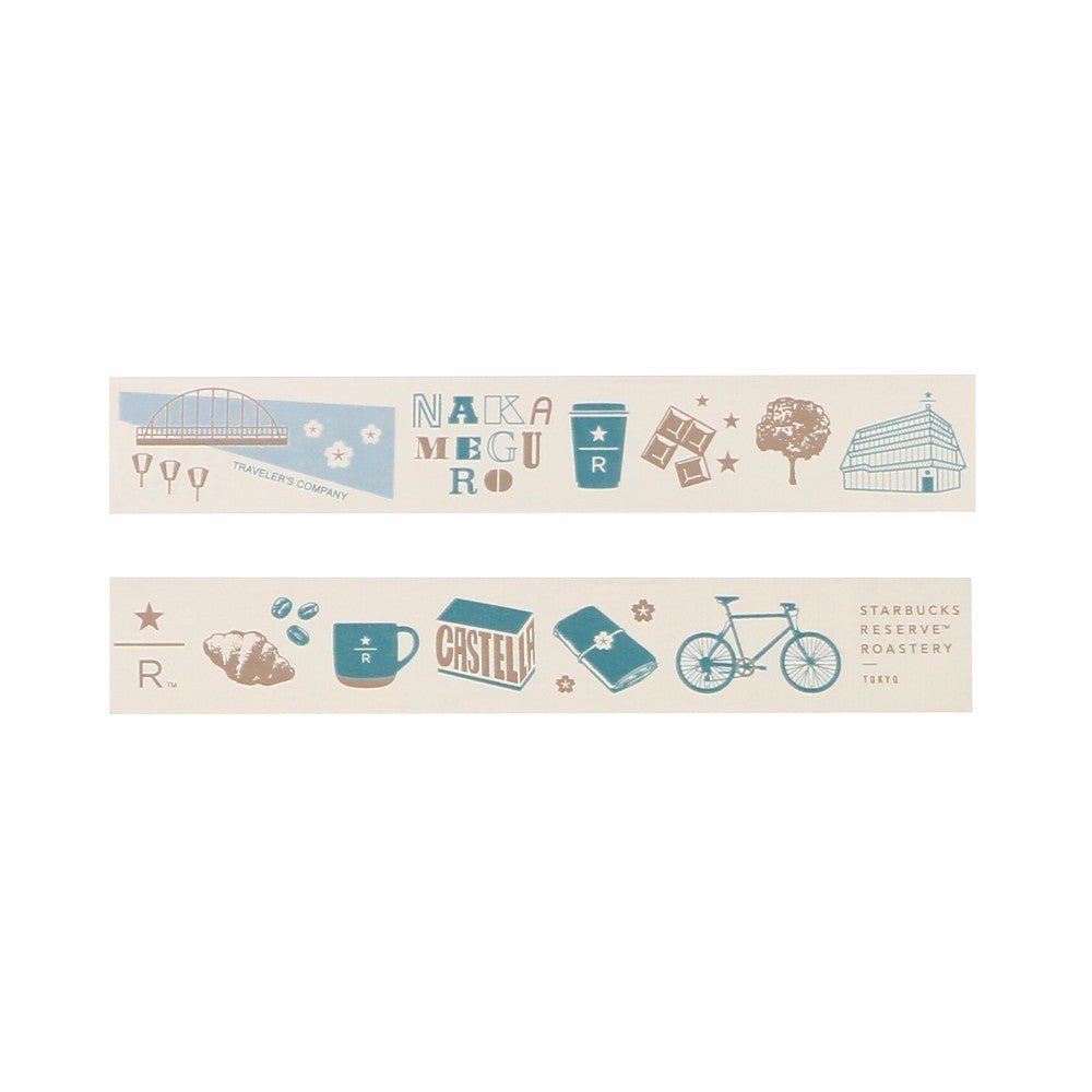 Traveler's Company: Starbucks Reserve Roastery Masking Tape Nakameguro - Art Bloss