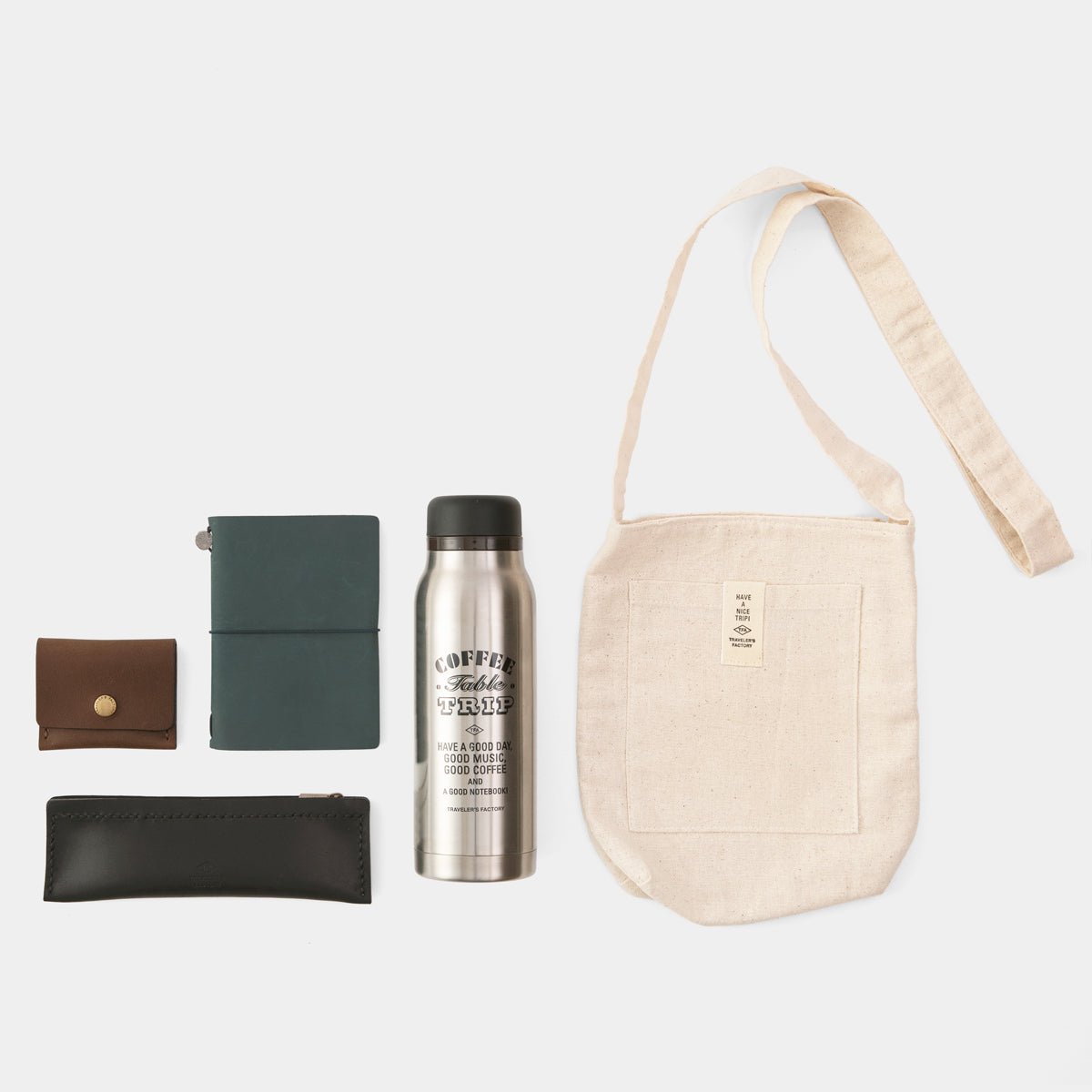 Traveler's Company: TF Sacoche Natural - Art Bloss