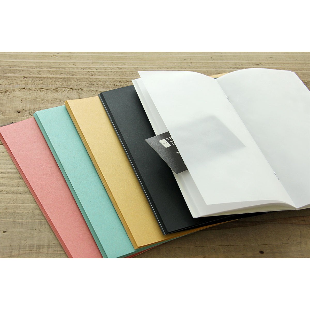 Traveler's Company: TF Traveler's Notebook Refill Black - Art Bloss