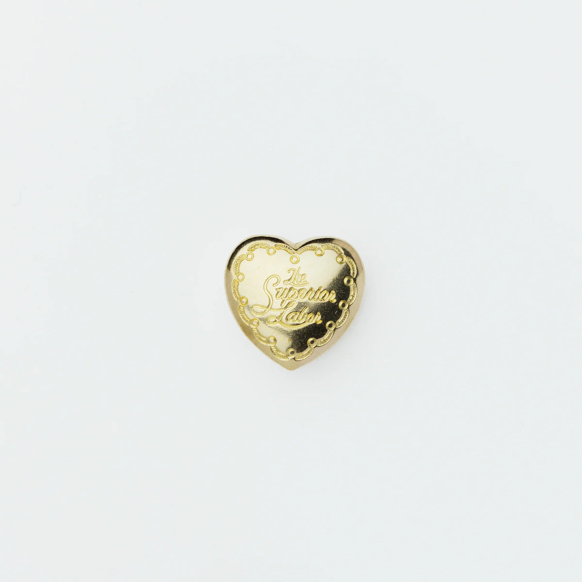 The Superior Labor Brass Heart-Shaped Conchos - Art Bloss
