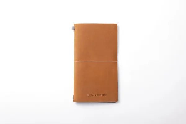 Traveler's Company:Leather Journal Traveler's Notebook - Hoshino Resorts Limited Edition (Camel) - Art Bloss