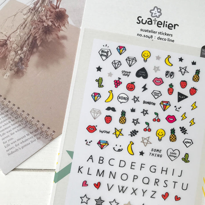 Suatelier Stickers 1048 - Art Bloss