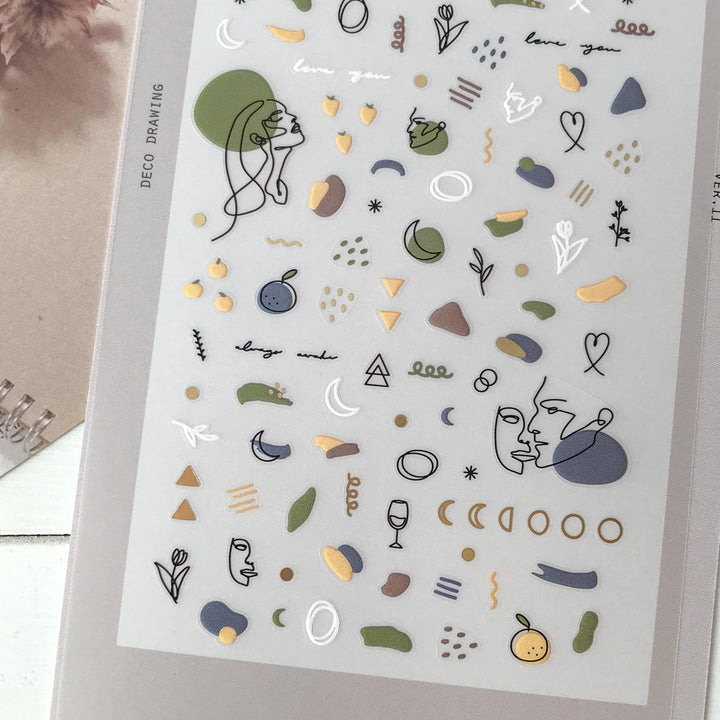 Suatelier Stickers 1079 - Art Bloss