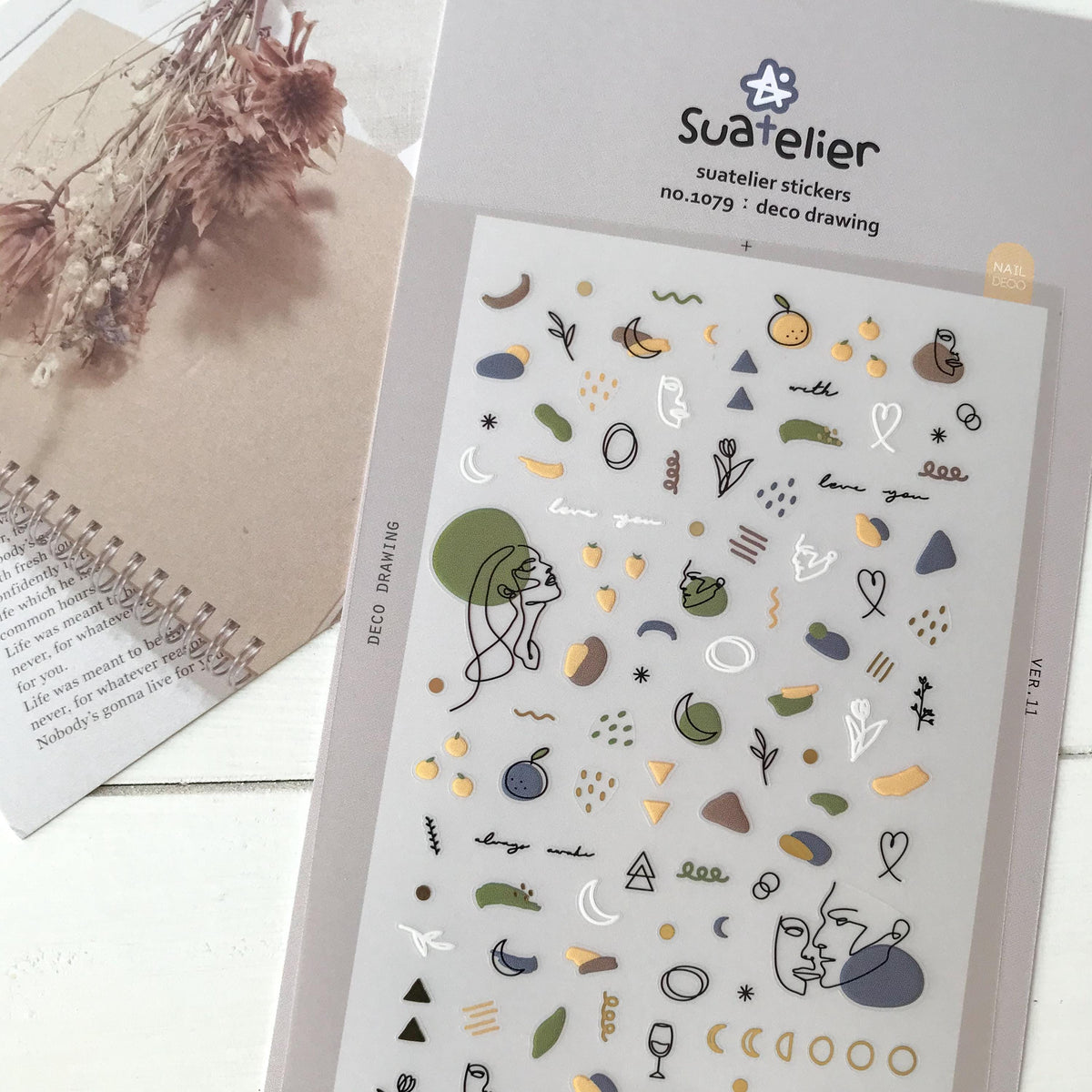 Suatelier Stickers 1079 - Art Bloss