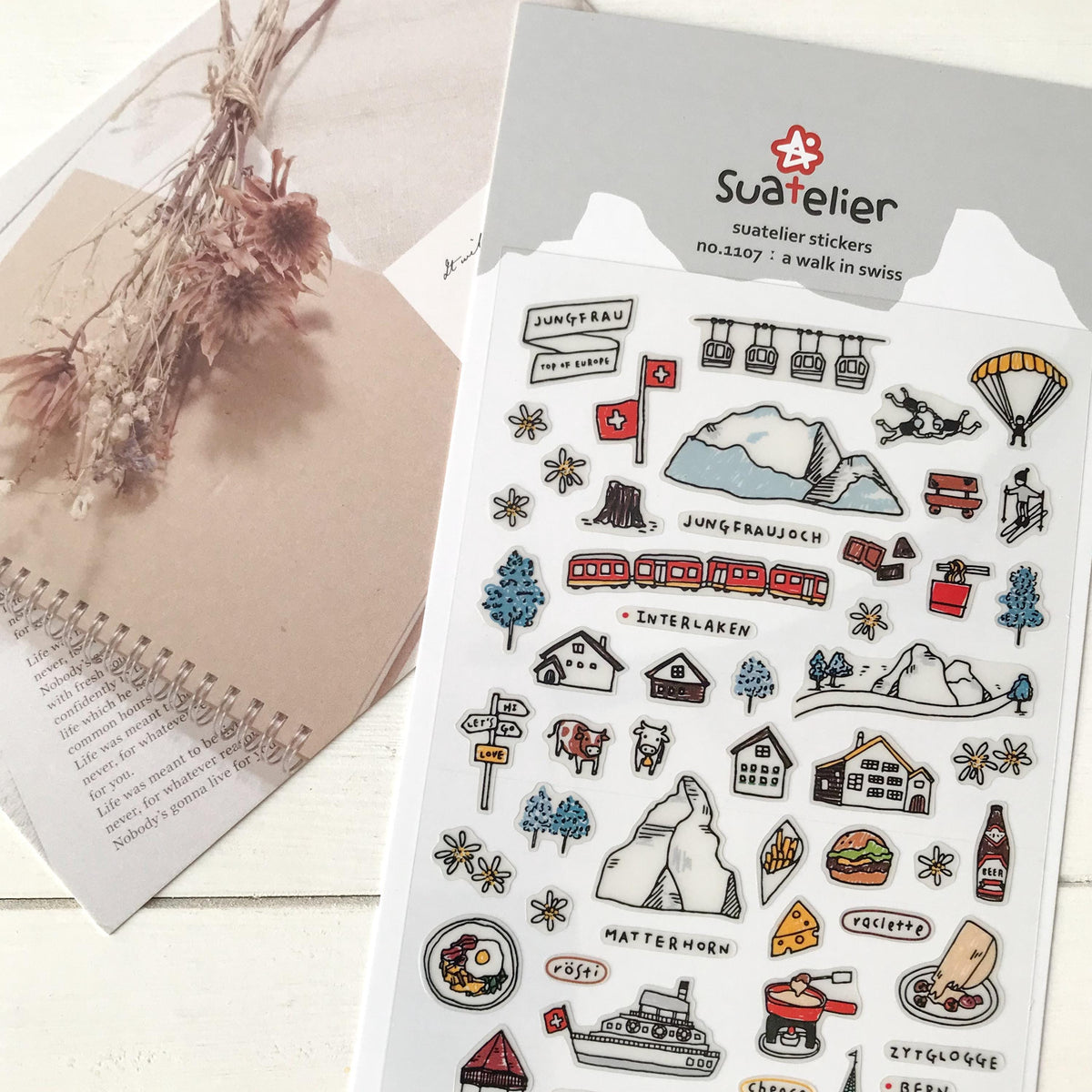 Suatelier Stickers 1107 - Art Bloss