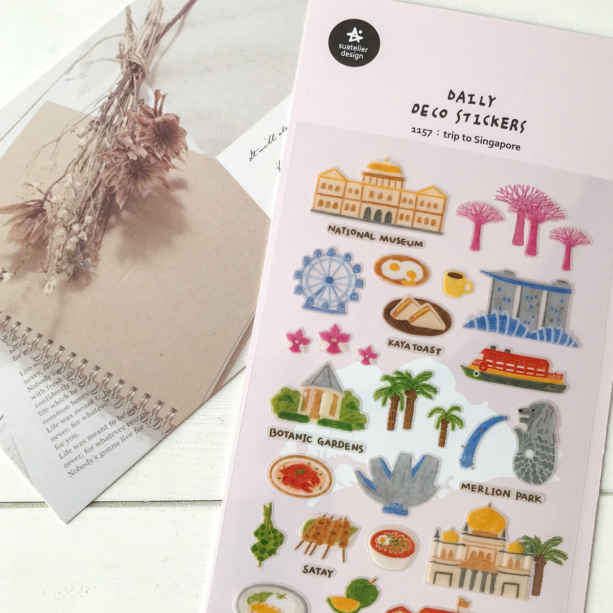 Suatelier Stickers 1157 - Art Bloss
