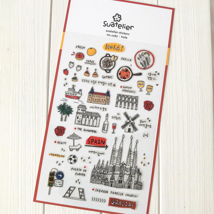 Suatelier Suatelier Stickers  1067 lifestyle shot